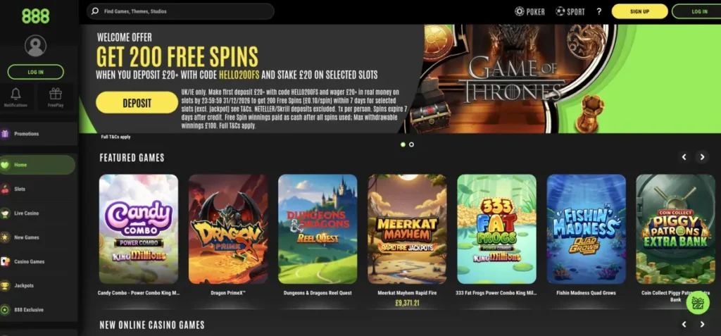 888 casino 1